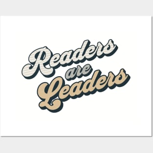 Retro Readers are Leaders Posters and Art